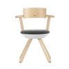Artek_KG002_birch-white_fabric_black_white_frontview_JPG